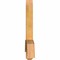 Ekena Millwork Bellingham Rough Sawn Timber Gable Bracket, Western Red Cedar, 60"W x 32"H x 4"D x 6"F, 13/12 Pitch GBW060X32X0406BEL00RWR - alternate 2